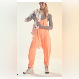 FP Movement Peach Hotshot Onesie w/ Imperfection